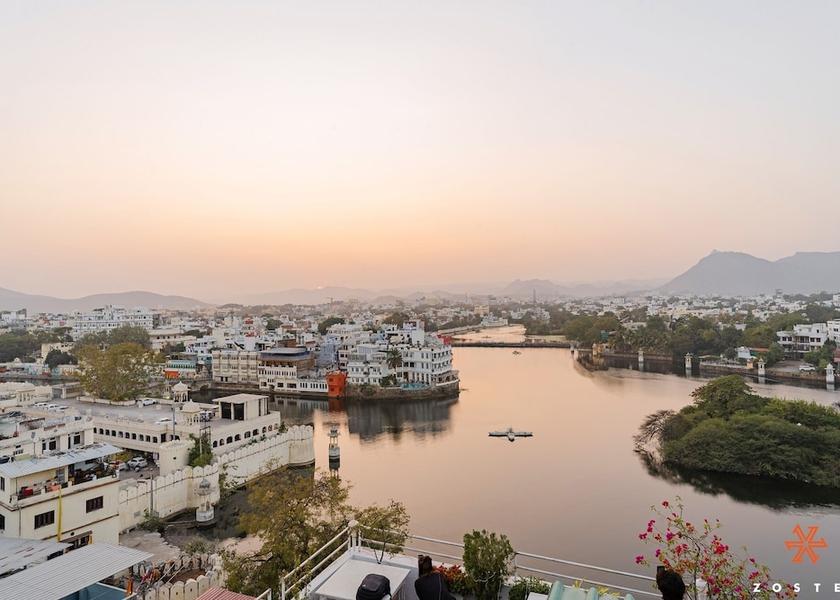 Rajasthan Udaipur Rooftop terrace