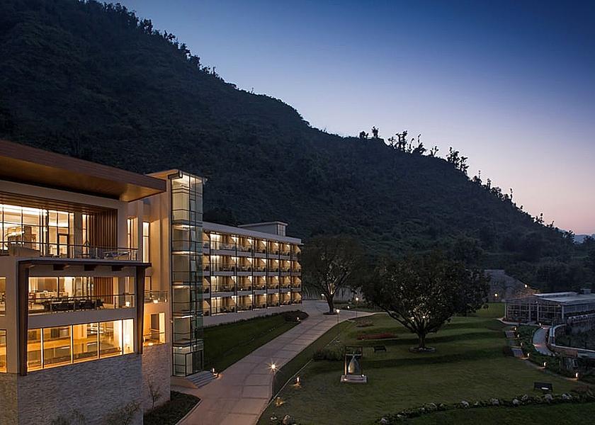 Uttarakhand Mussoorie Front of property - evening/night