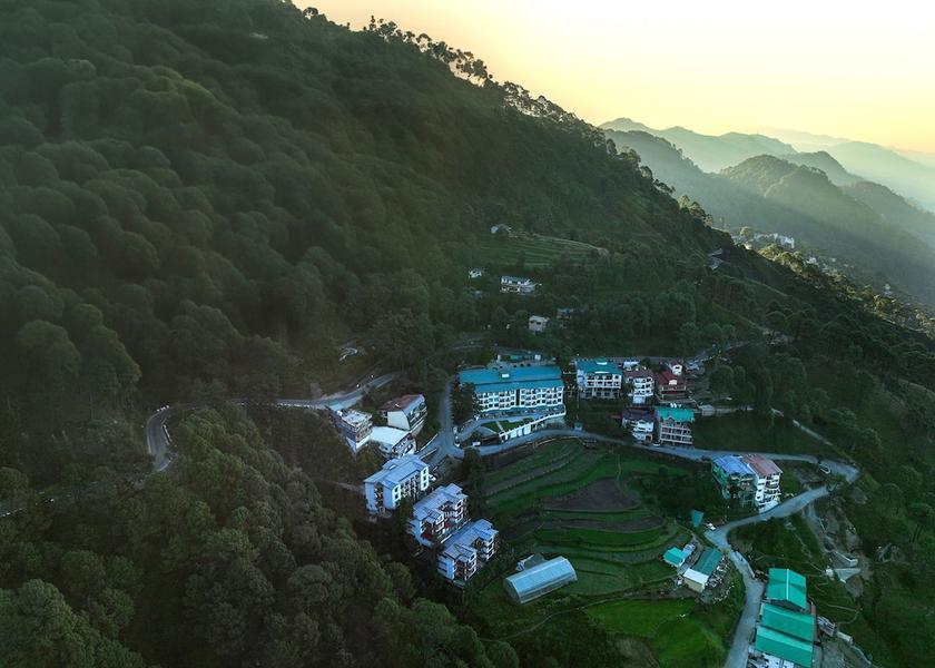 Uttarakhand Nainital Aerial view