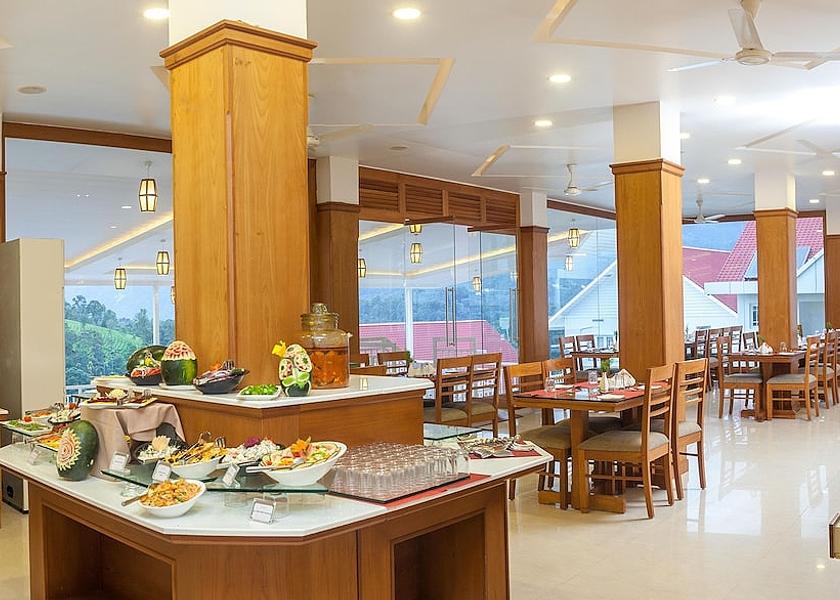 Kerala Munnar Breakfast area