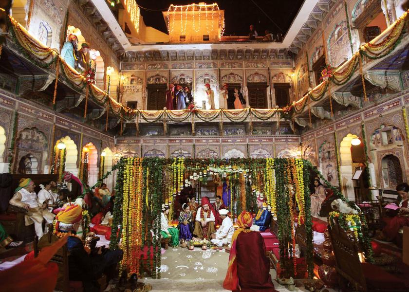 Rajasthan Mandawa Interior view