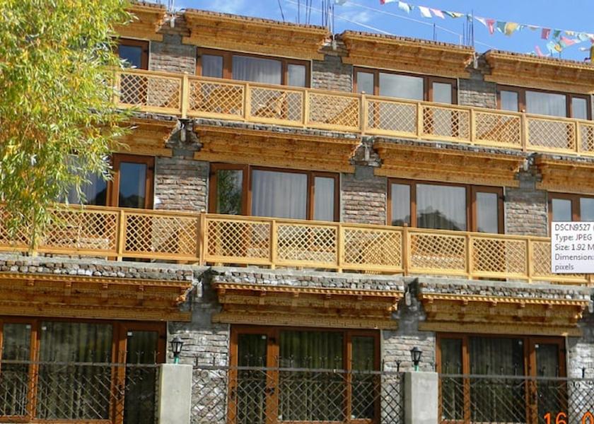 Ladakh Leh Front of property