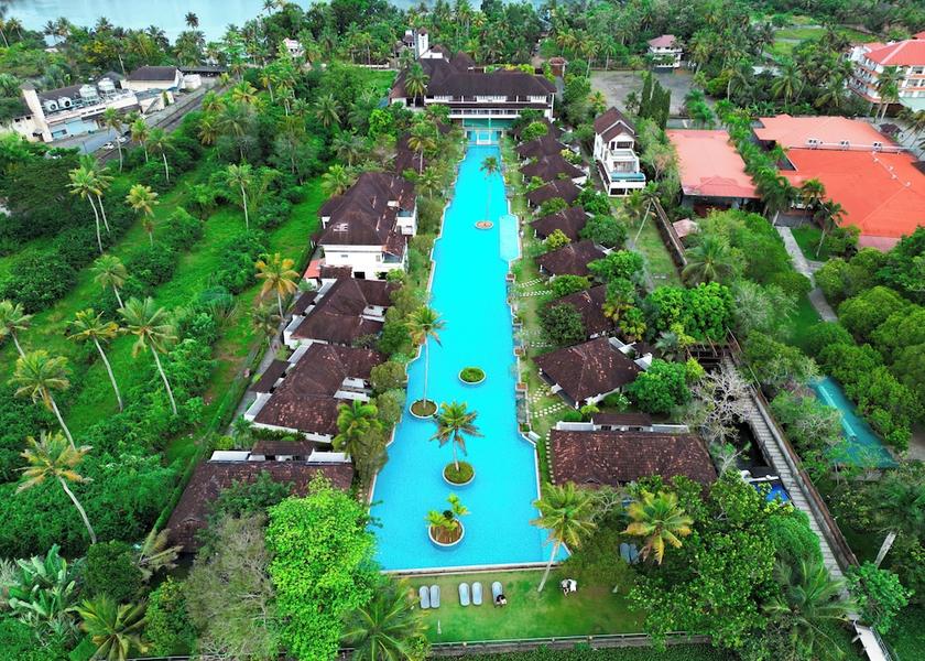 Kerala Kumarakom Aerial view
