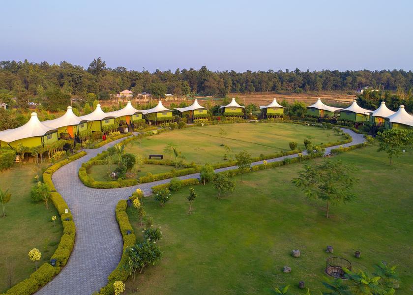 Madhya Pradesh Kanha Hotel View