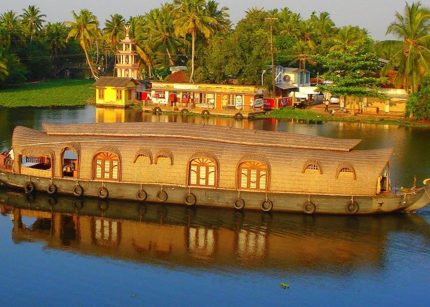 Kerala Alleppey Hotel View