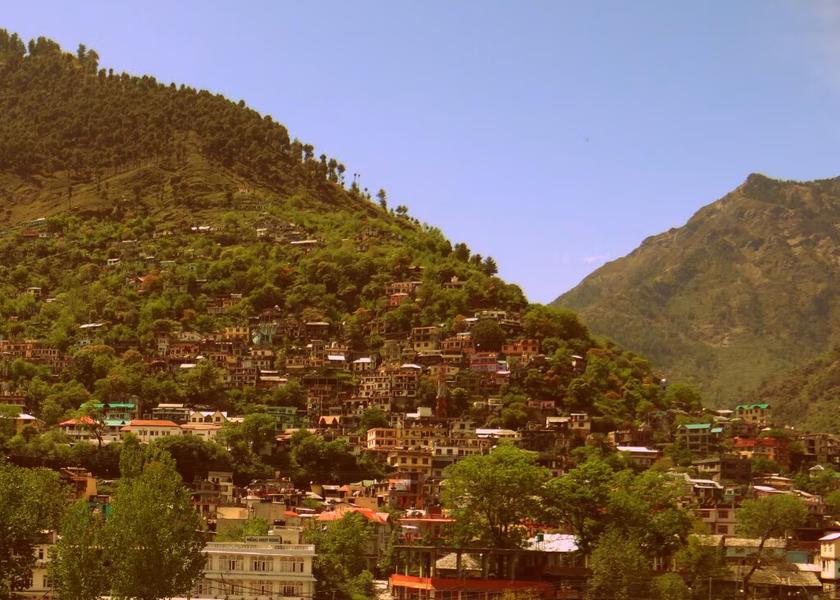 Himachal Pradesh Kullu Hotel View