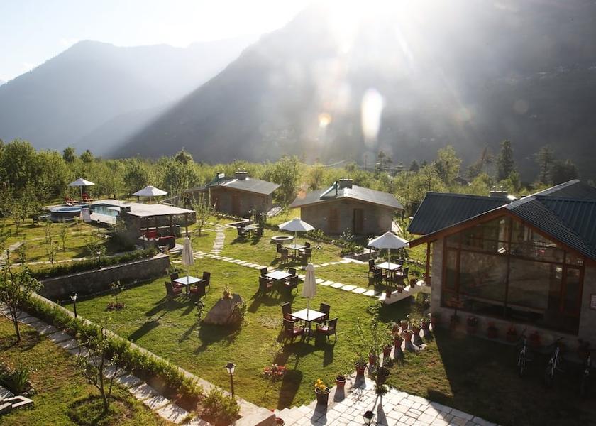 Himachal Pradesh Manali Hotel View