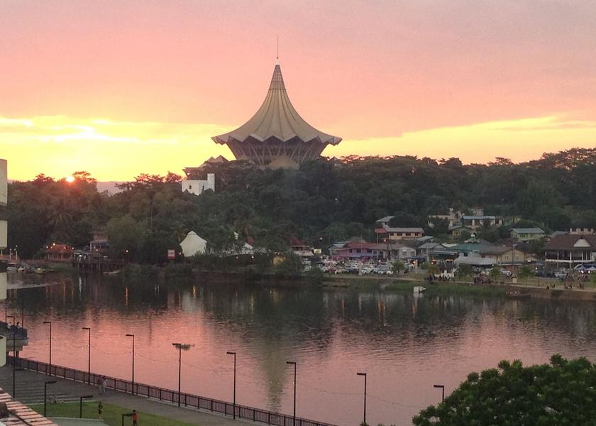 Sarawak Kuching View from property