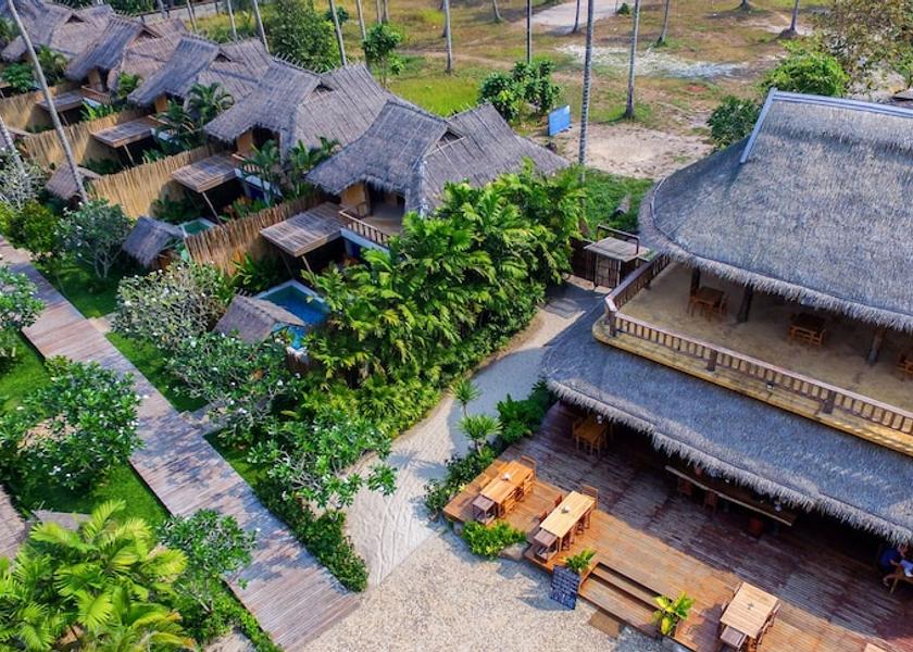 Trat Province Ko Kood Aerial view