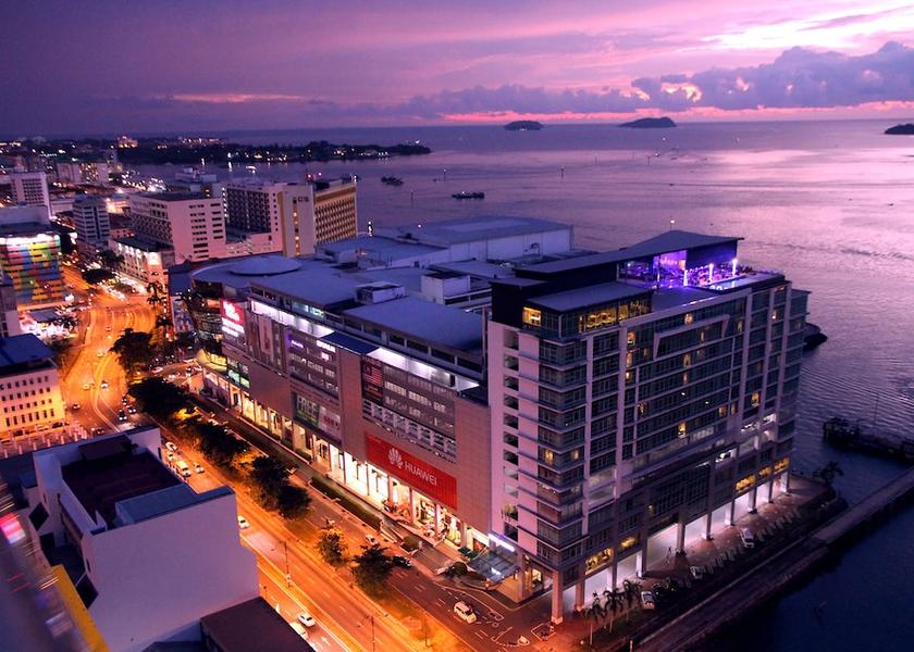 Sabah Kota Kinabalu Aerial view