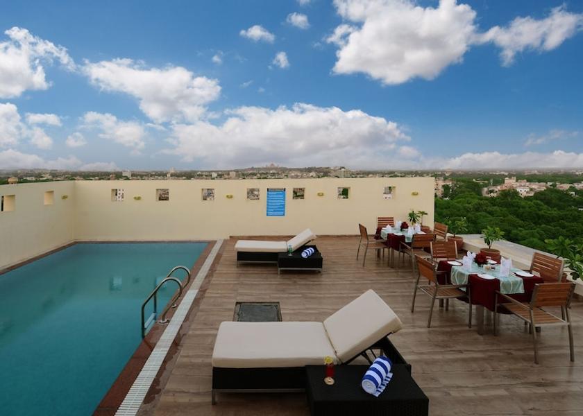 Rajasthan Jodhpur Rooftop pool