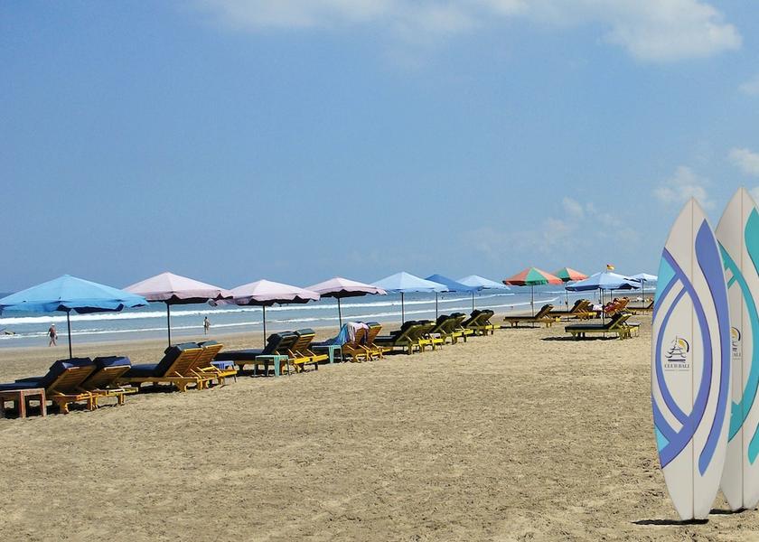 Bali Legian Aerial view