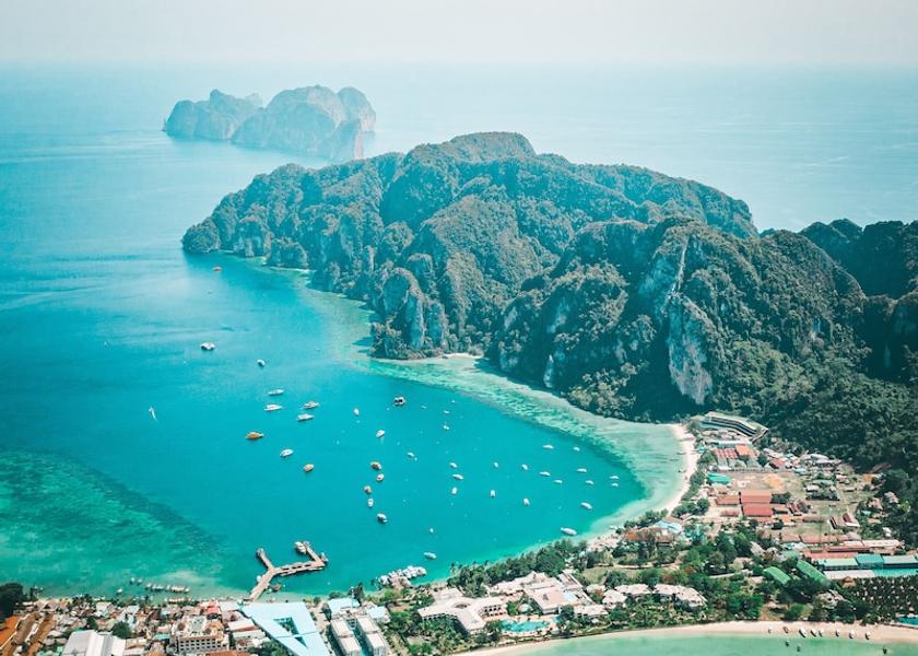 Krabi Province Ko Phi Phi Exterior Detail