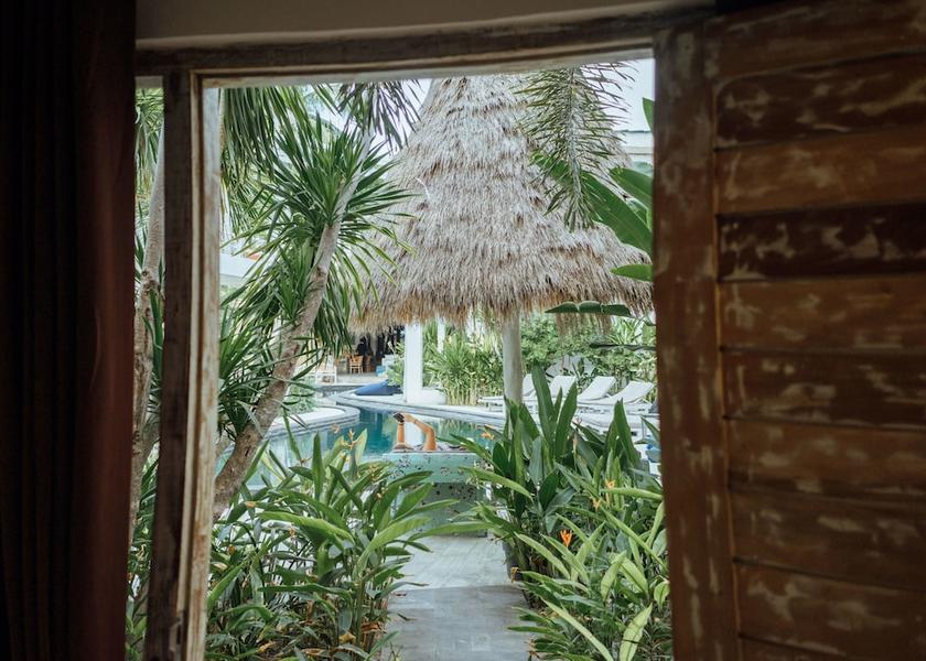 West Nusa Tenggara Gili Trawangan Garden view