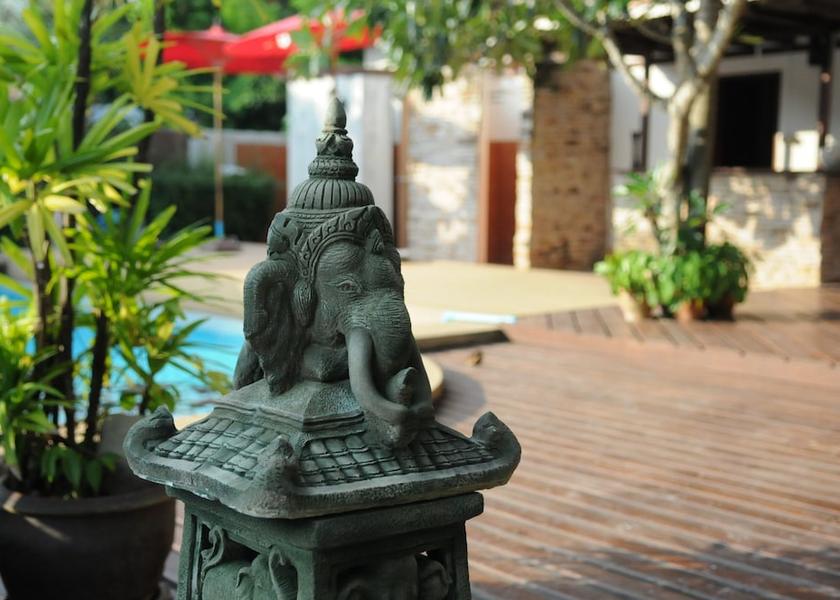 Surat Thani Koh Phangan Courtyard