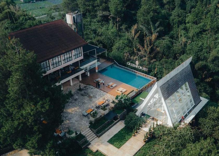 West Java Parongpong Aerial View
