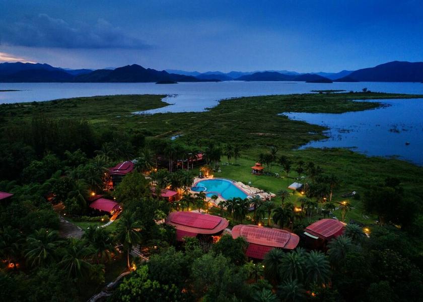 Phetchaburi Kaeng Krachan Aerial View