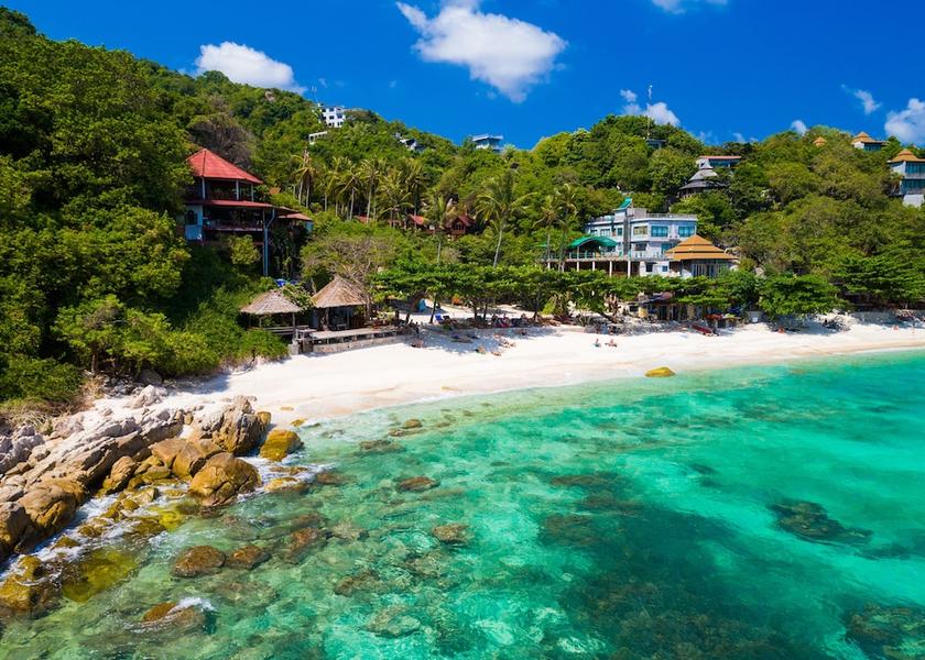 Surat Thani Koh Tao Aerial View