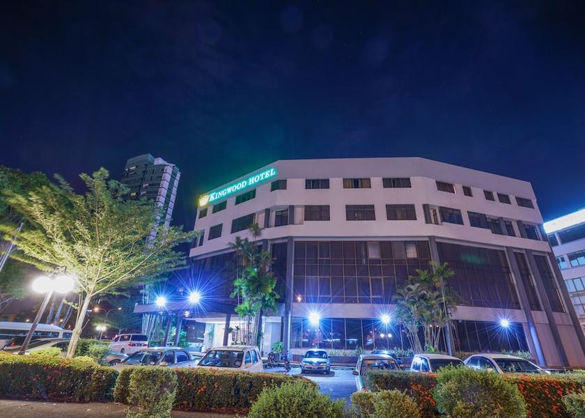 Sarawak Kuching Front of property - evening/night