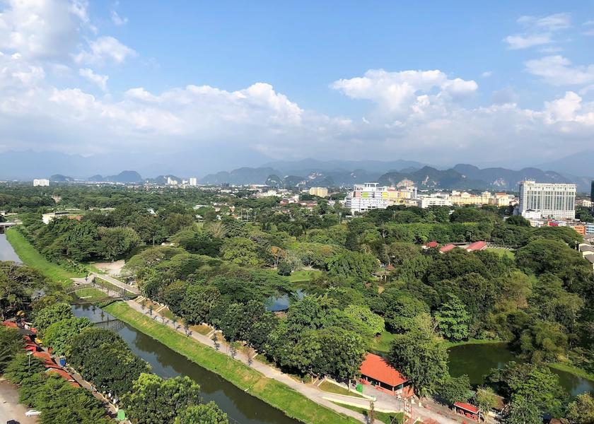 Perak Ipoh Aerial View
