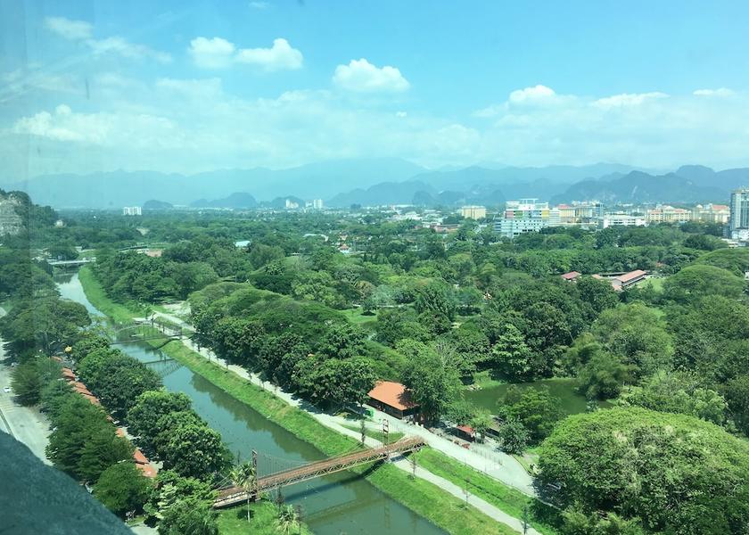 Perak Ipoh Aerial View