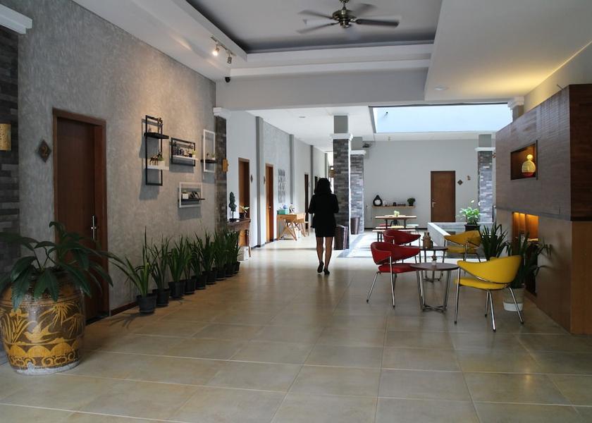 Central Java Magelang Interior Entrance