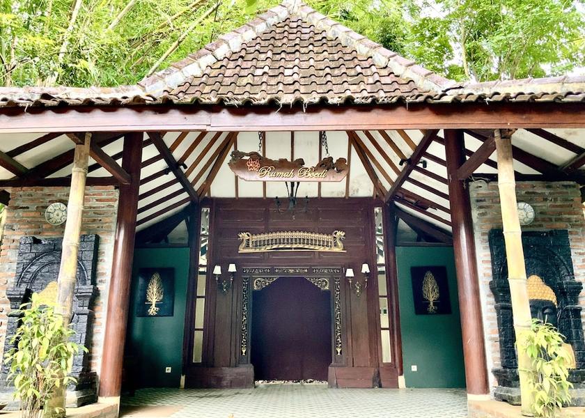 Central Java Borobudur Front of property