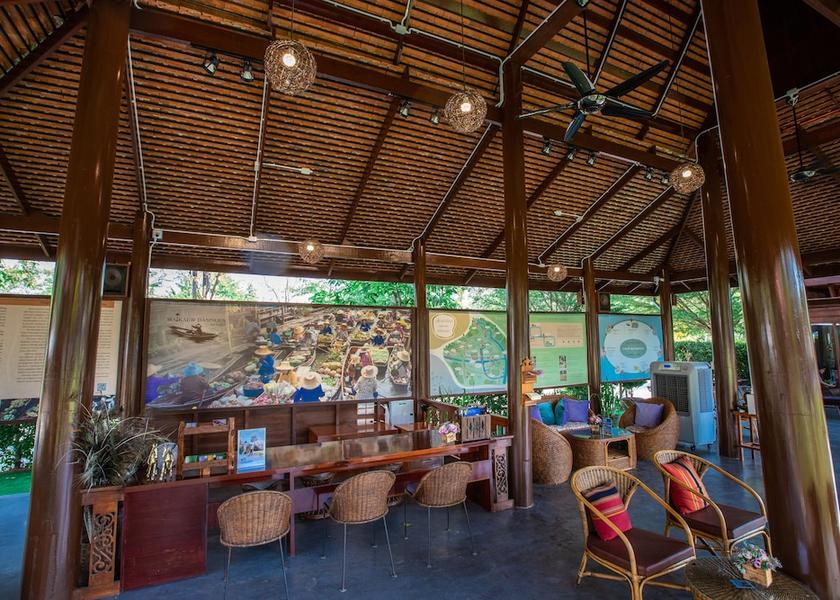 Ratchaburi Damnoen Saduak Interior Entrance