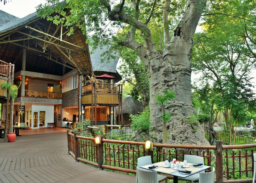 Chobe Kasane Interior entrance