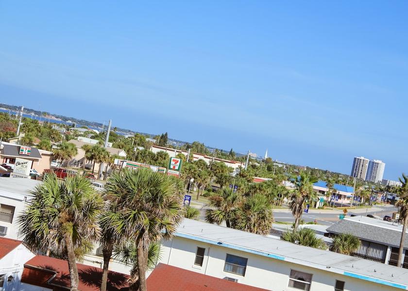 Florida Daytona Beach Shores View from Property