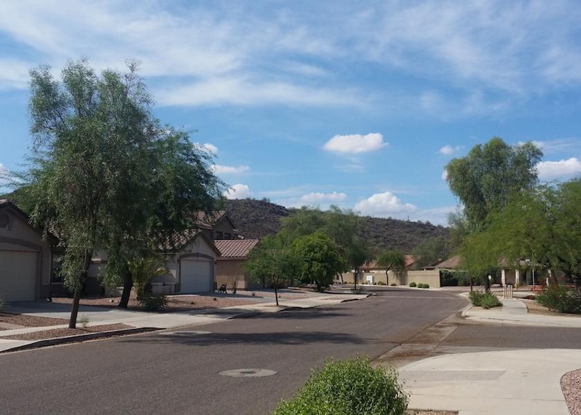 Arizona Phoenix View from Property