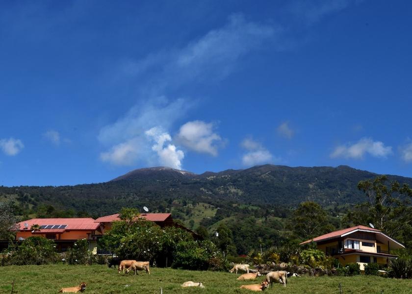 Cartago Province Santa Cruz de Turrialba Aerial view