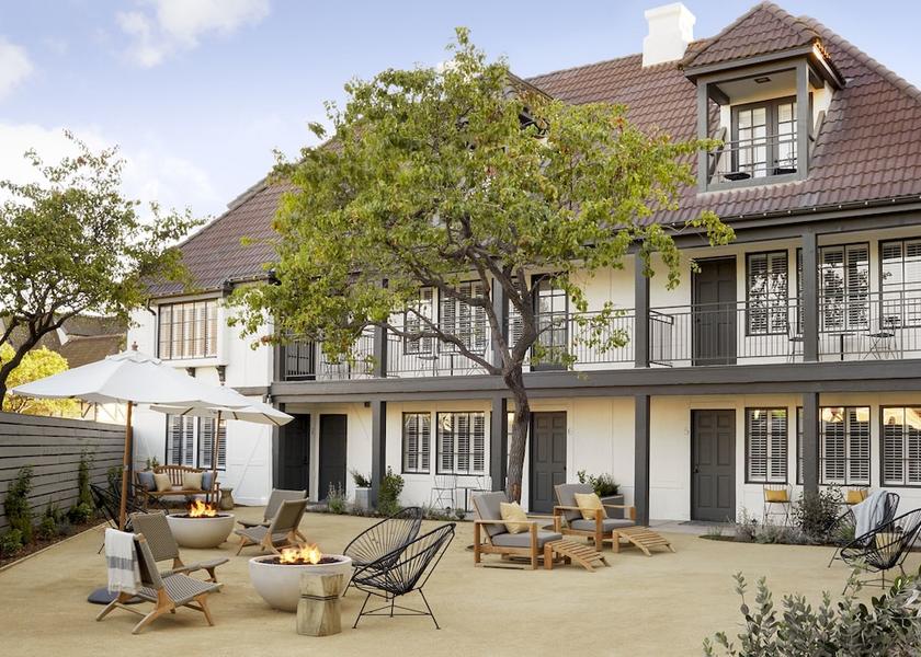 California Solvang Courtyard