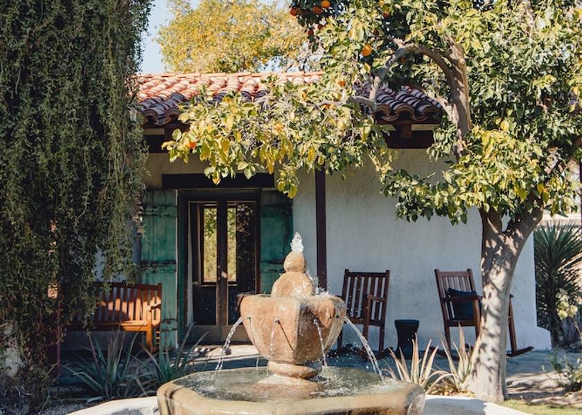 California Palm Springs Fountain