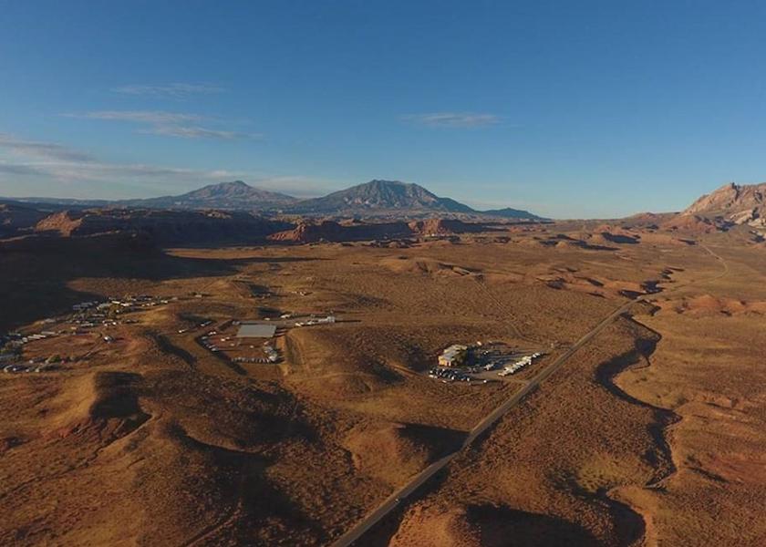 Utah Ticaboo Aerial View