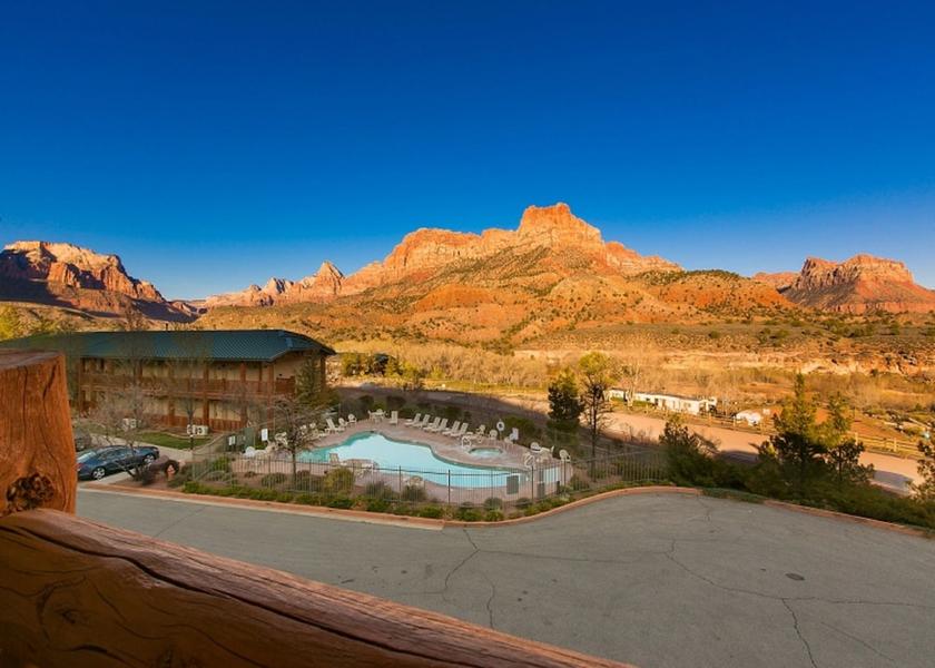 Utah Springdale View from Property