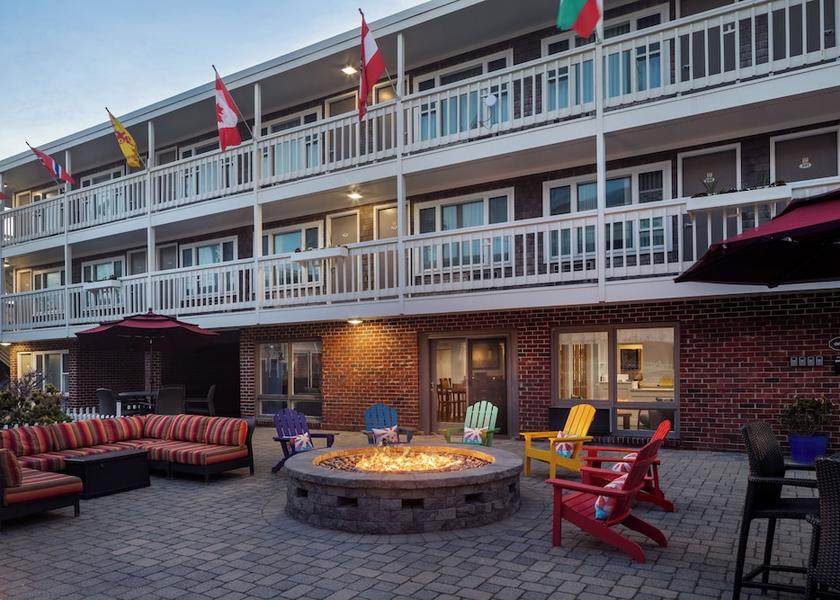 Massachusetts Provincetown Courtyard