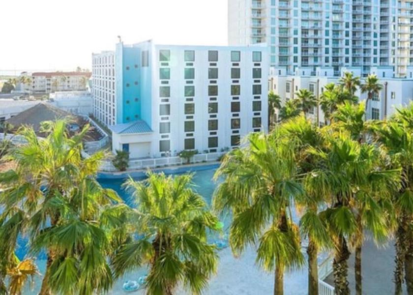 Texas South Padre Island Aerial View