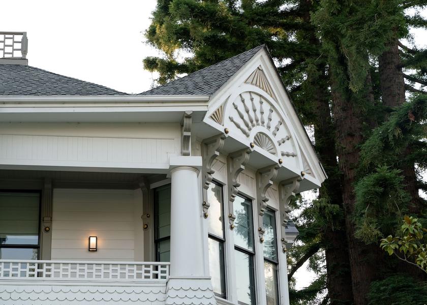 California Napa Exterior Detail