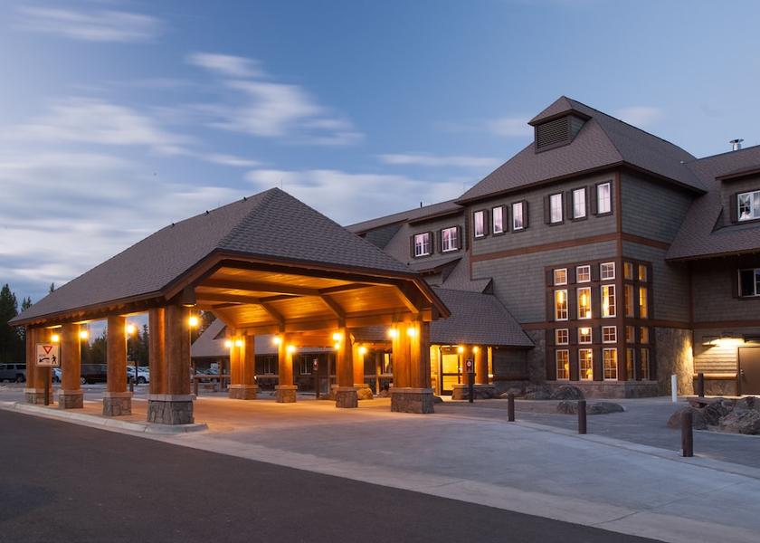 Wyoming Yellowstone National Park Front of property - evening/night