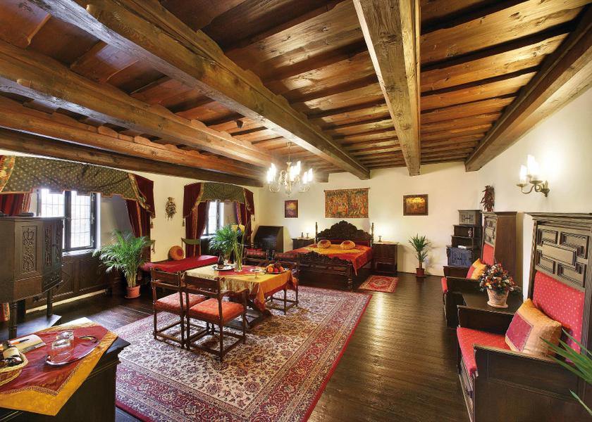 South Bohemia (region) Cesky Krumlov bed