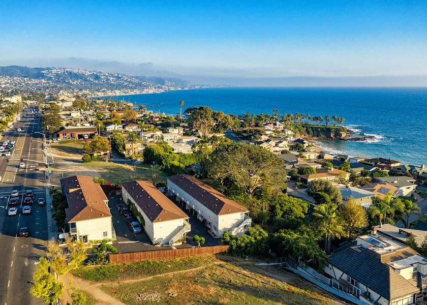 California Laguna Beach Aerial view