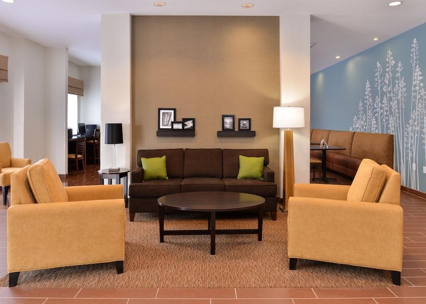 Mississippi Meridian Lobby sitting area