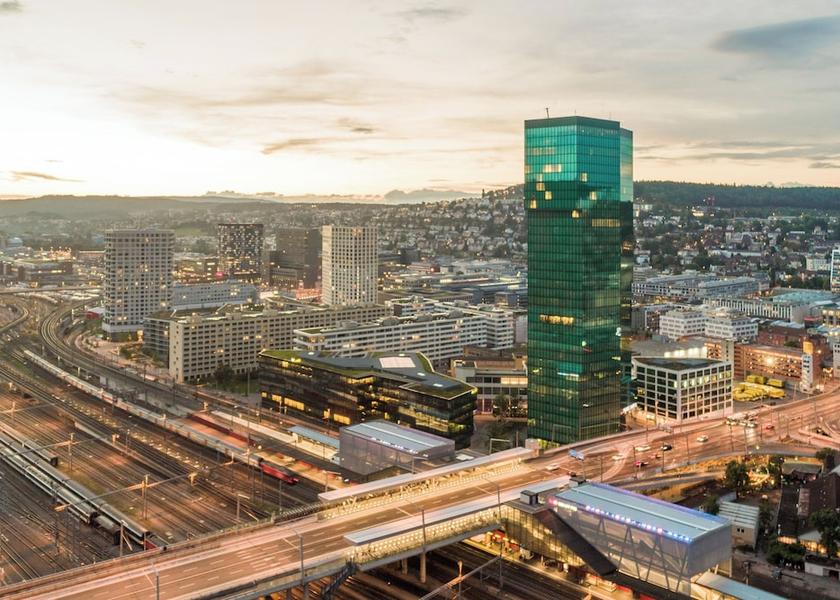 Canton of Zurich Zurich View from Property