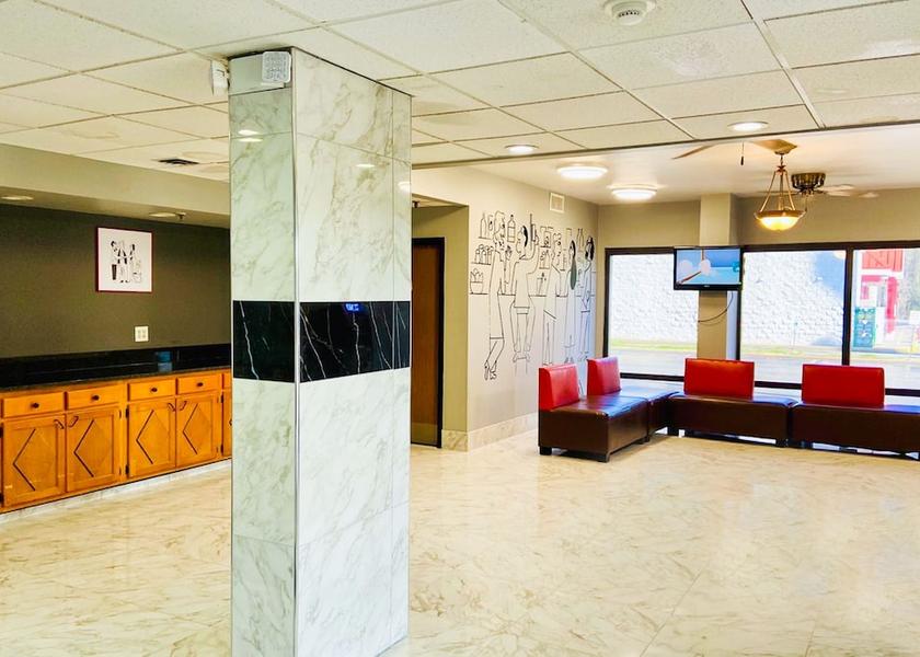 Arkansas Jacksonville Lobby sitting area