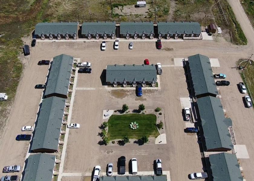 North Dakota Williston Aerial View