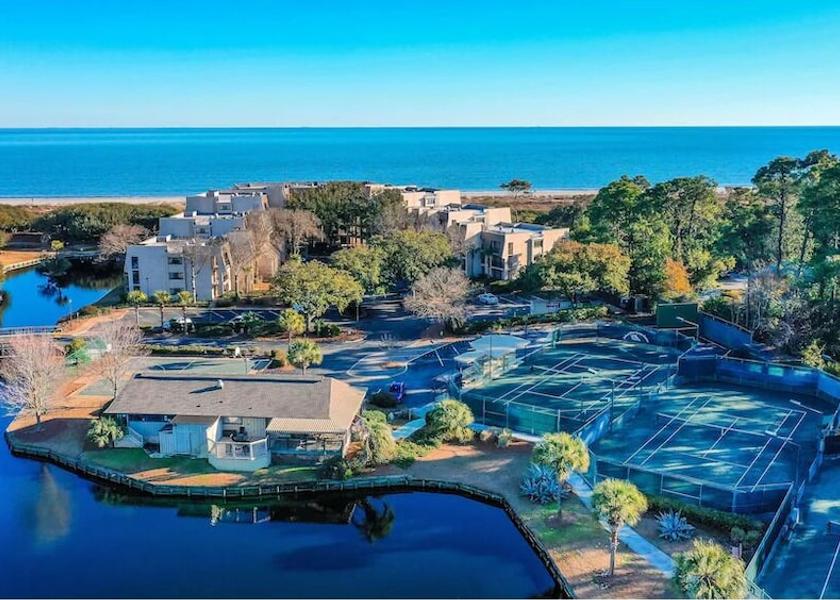 South Carolina Hilton Head Island Tennis Court