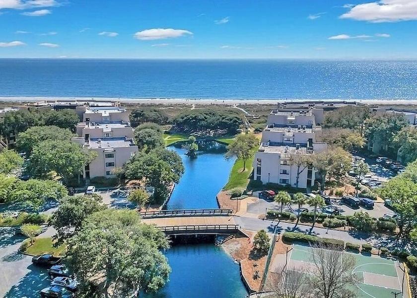South Carolina Hilton Head Island Aerial View