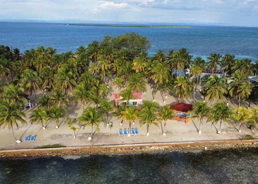  South Water Caye Aerial View