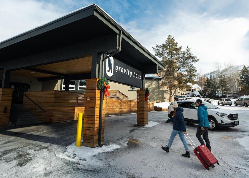 Colorado Steamboat Springs Entrance
